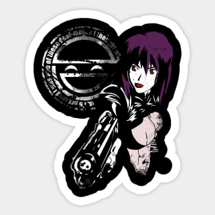 Motoko Sticker